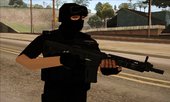 Gta San Andreas M A Swat Acog Flashlight Mod Gtainside